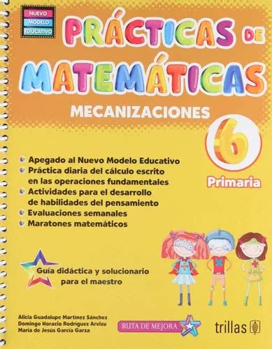 Pr Cticas De Matem Ticas Primaria Mecanizaciones Trillas Env O Gratis