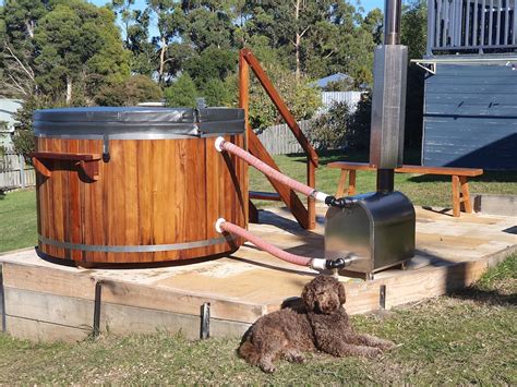 Hot Tub Burnie TAS Outdoor Installation By Shym Saunas