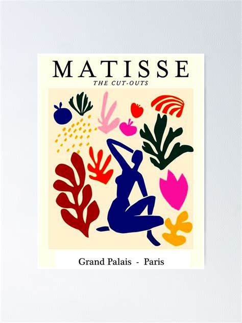 GRAND PALAIS Vintage Matisse The Cut Outs Poster Entworfen Und