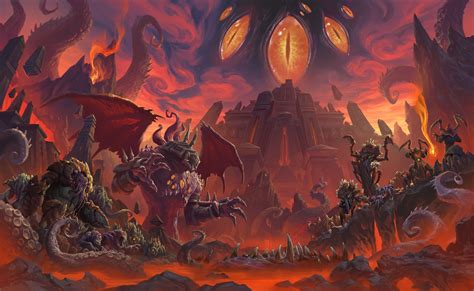 Visions of N'Zoth Key Art and Concept Art https://www.wowhead.com/news=306799/visions-of-nzoth ...