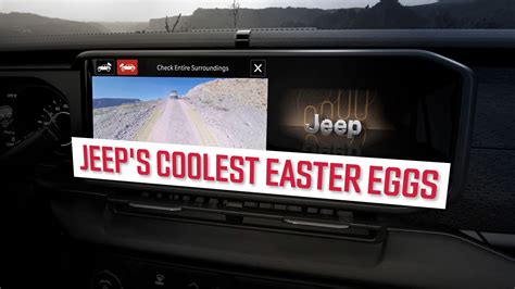 Jeep Easter Eggs What They Mean And Where To Find Them