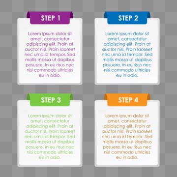 Free Vector Colorful Infographic Steps Flat Design Vector Infographic