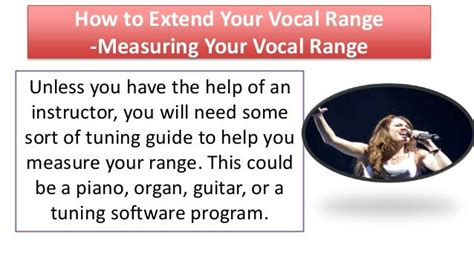 How To Extend Your Vocal Range