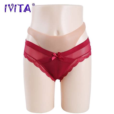 Silicon Fake Vagina Panty Realistic Girl Underwear Transgender Hot