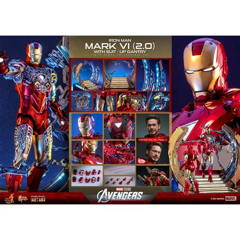 Hot Toys MMS D The Avengers Th Scale Iron Man Mark VI