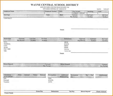 Free 9 Direct Deposit Pay Stub Template Secure Paystub Direct Deposit