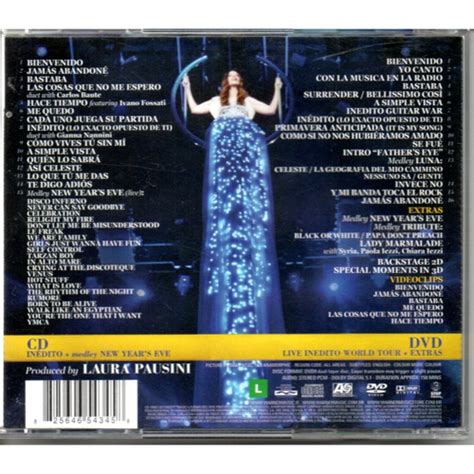 Cd Dvd Laura Pausini In Dito Special Edition Em Promo O Na