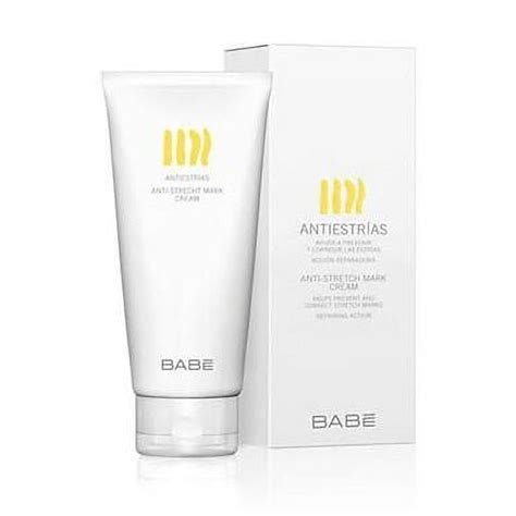 Babe Anti Stretch Mark Cream 200ml Firming And Nourishing Treatment For Preventing And