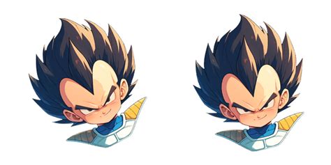 Dragon Ball Goku And Vegeta Pixel Cursor Anime Cursors Sweezy