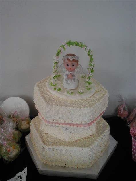 Tortas Bautismo Nena Modernas 8