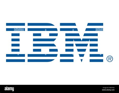 Ibm Logo In Stock Photo Alamy