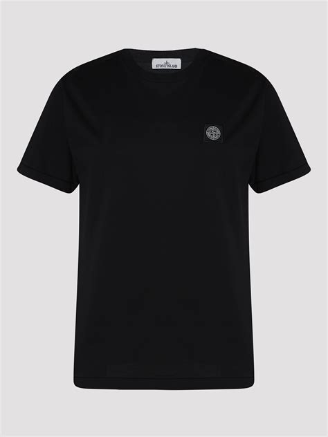 Футболка Stone Island 801524113 цвет черный - купить в интернет ...