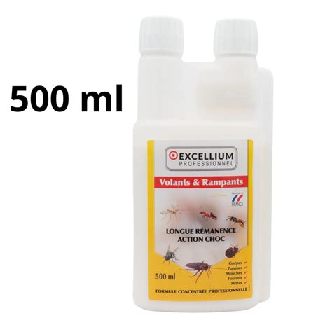 Insecticide Excellium spécial rampants et volants flacon doseur 500ml