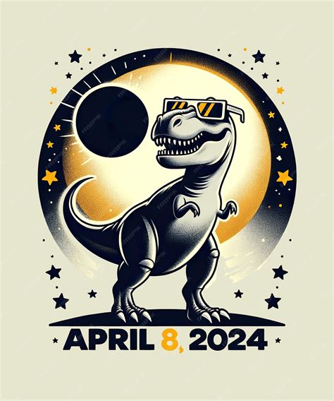 Premium PSD | Trex eclipse watcher 2024