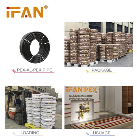 Ifan Germany Oem Factory Rehaul Mm Mm Mm Mm Mm Hot Water Plumbing Pipe Grey Pex B Pipe