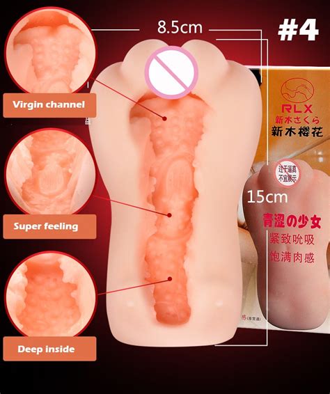 Auto Lubricating Auto Heating Realistic Vagina Channel Poket