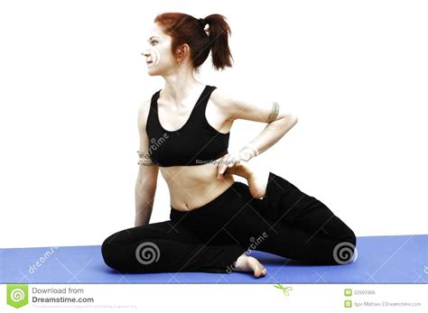 Yoga Pose Sitting - Work Out Picture Media - Work Out Picture Media