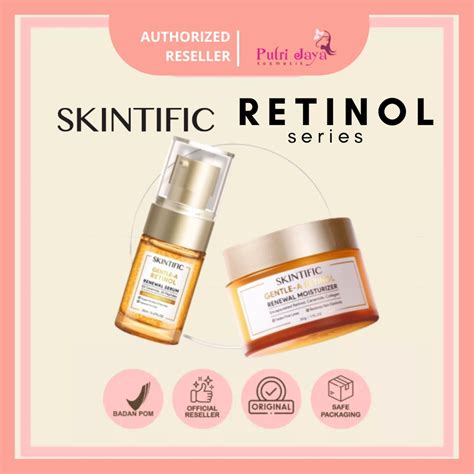 Jual Skintific Gentle A Retinol Series Renewal Moisturizer Serum