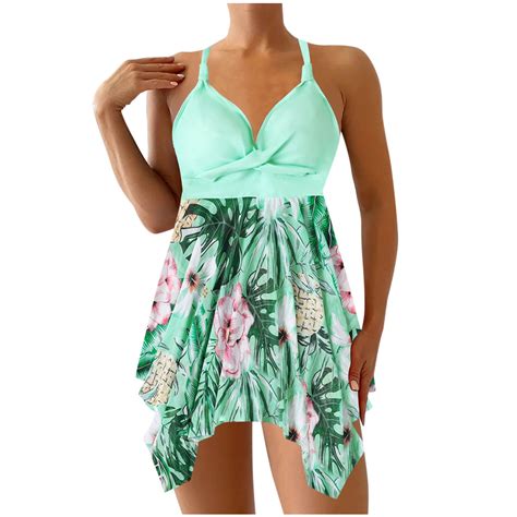 Zuesphe Womens Swimsuits Bikini High Waisted Sexy Bathing Suits For