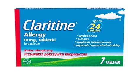 Claritine Allergy Mg Tabl Alergia Uczulenie Allegro Pl