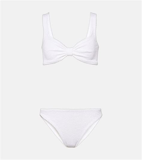 Bonnie Bikini In White Hunza G Mytheresa