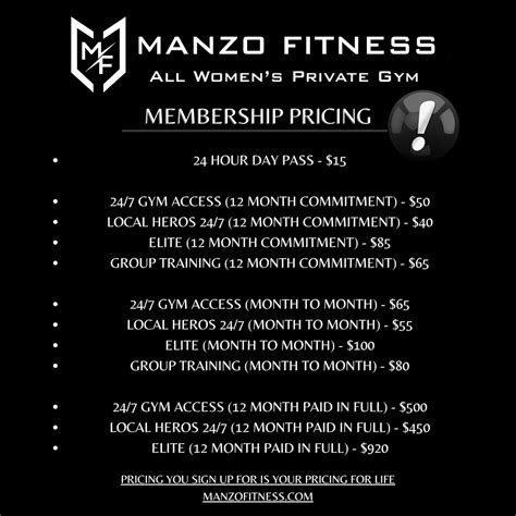 Manzo Fitness Gyms - All Women’s Private Gyms (@manzofitnessgyms