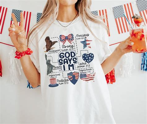 Coquette God Says I Am 4th Of July Png 4th Of July Png Christian 4th