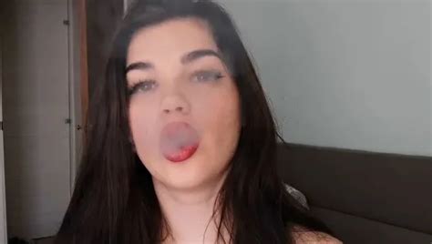 Dominant Sensual Brunette Smoking In Your Face Amateur Porn XHamster