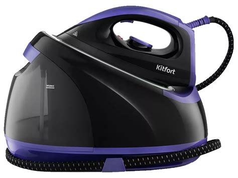 Паровая станция Kitfort КТ-9124-1 Черно-фиолетовый: купить по цене 5 ...