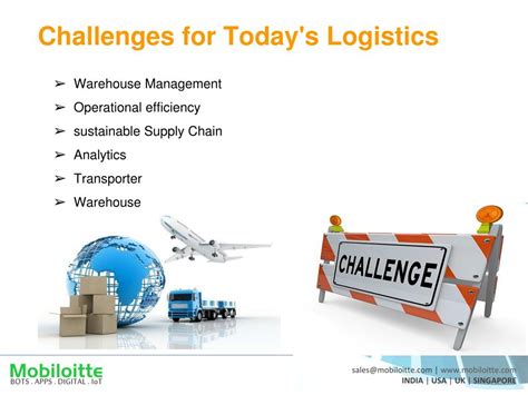 PPT - Mobile App Solutions for Logistics - Mobiloitte PowerPoint
