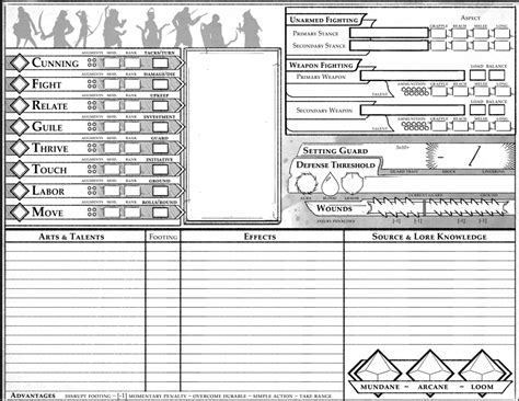 Rpg Character Sheet Template Images Best Rpg Character Sheet