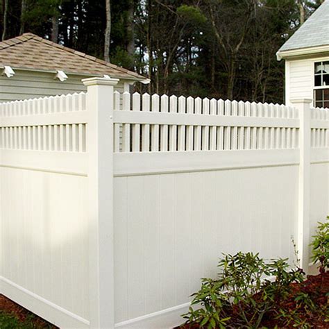 High Quality PVC Semi Privacy Fence Outdoor Vinyl Pool Privacy Fence