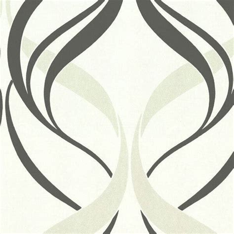 Papel De Parede Adesivo Película Protetora Cinza Arabescos Nude Para Sala e Quarto