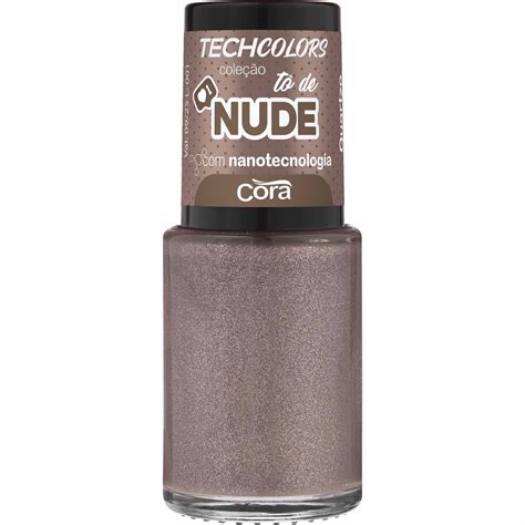 Esmalte Techcolors Cora 9ml Tô de Nude Quartzo Cora
