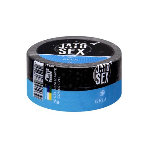 Gel Comestível Jato Sex Slow Retardante 7g Pepper Blend Sexy Atacado