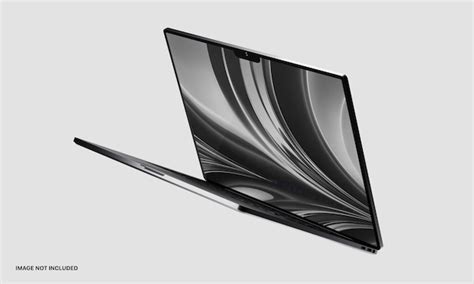 Адаптивный экран ноутбука для веб-интерфейса и psd-макета приложений с ...