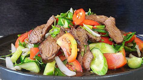 SPICY THAI BEEF SALAD YUM NEUA Not To Be Confused YouTube