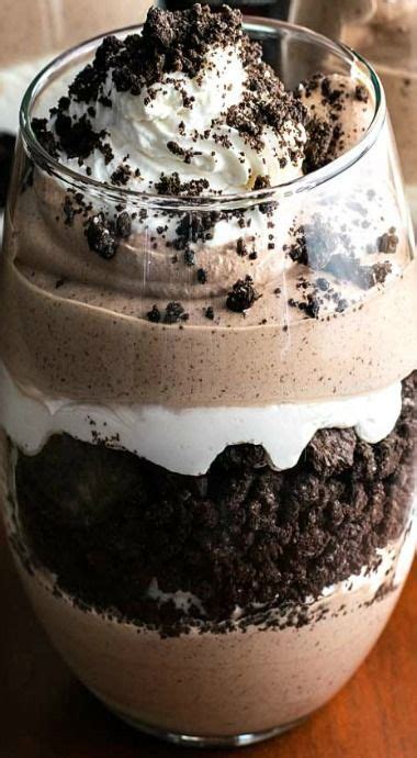 Baileys Cookies And Cream Parfaits Trifle Desserts Christmas Trifle