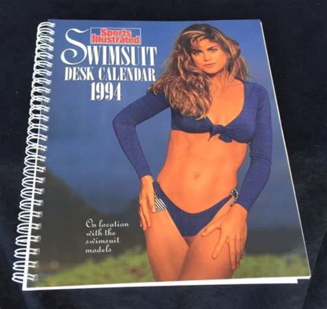 1994 Sports Illustrated Swimsuit Desk Calendar Kathy Ireland 1545322430