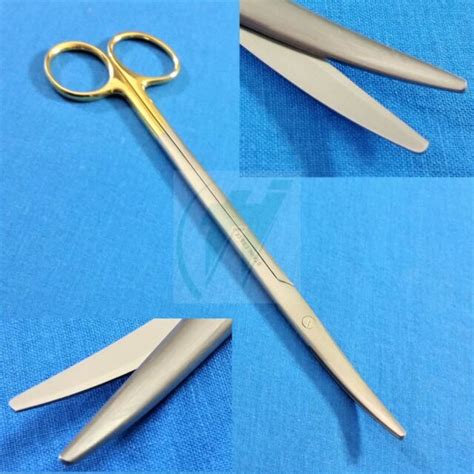 T C O R GRADE METZENBAUM SURGICAL SCISSORS 9 CURVED W TUNGSTEN