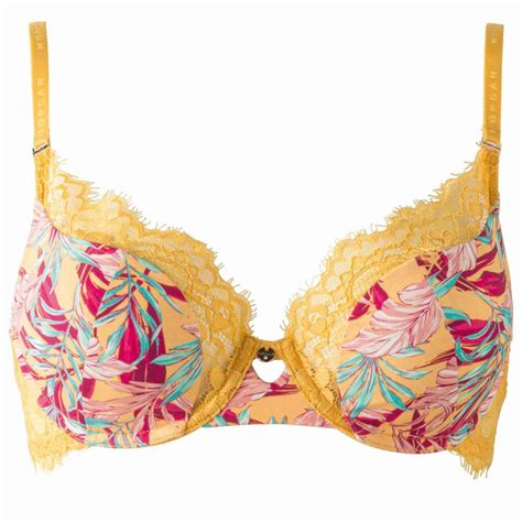 Soutien gorge Ampliforme Coque Moulée Jaune Morgan Lingerie Lemon Curve