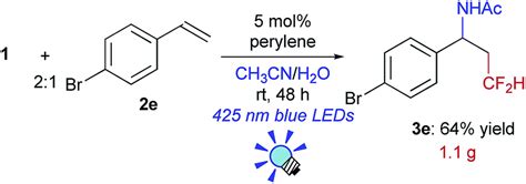 Metal Free Di And Tri Fluoromethylation Of Alkenes Realized By Visible