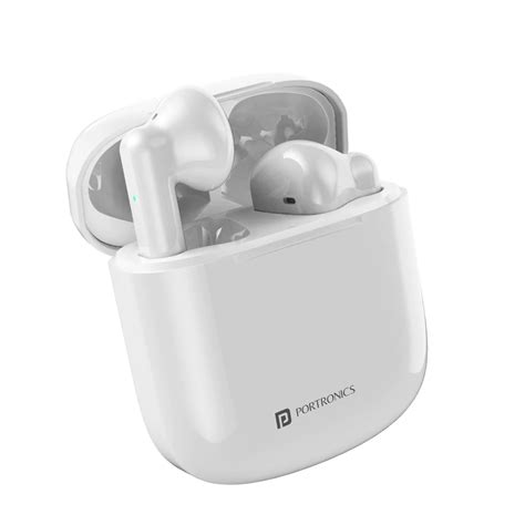 Portronics Harmonics Twins 25 Tws Earbuds With Enc Bluetooth 5 1 27hrs Playtime Type C