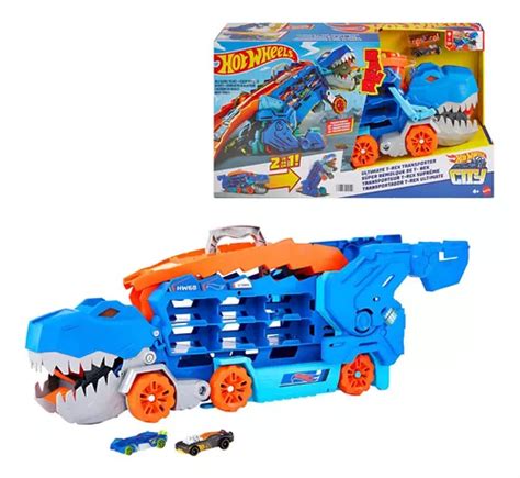 Pista Hot Wheels City Super Reboque T Rex Mattel Parcelamento Sem Juros