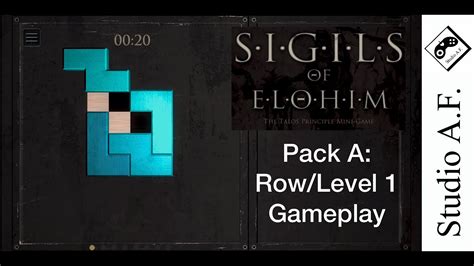 SIGILS OF ELOHIM GAMEPLAY PART 1 PACK A ROW LEVEL 1 YouTube