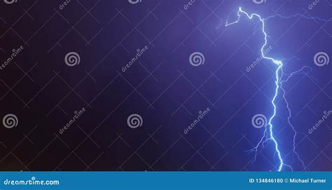 large lightning strike  ground stock photo image  lightning