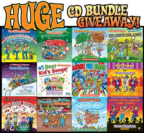 Giveaway Enter To Win 12 Learning Station Cds The Learning Station