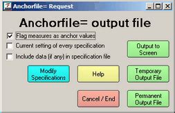 anchor output file