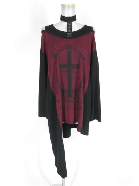 SEX POT ホルターネック付きアシンメトリービッグカットソー 高価買取ならTokyo Alice ゴシックロリータパンクデザイナーズブランド買取販売