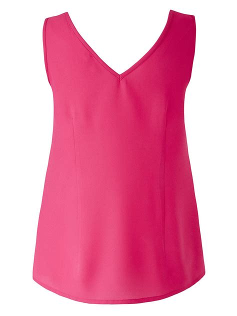 Label Be Labelbe Cerise V Neck Woven Vest Plus Size 12 To 24